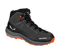 Salewa Mountain Trainer 2 Powertex Mid Bottes de Randonnée Enfants , Noir, 35