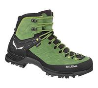 Salewa MS Mountain Trainer Mid Gore-TEX Chaussures de Randonnée Hautes, Myrtle/Fluo Green, 46.5 EU