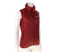 Salewa Ortles Hybrid TWR Femmes Gilet de randonnée 38 Rouge foncé