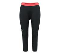 Salewa Cristallo Warm Alpine Merino Responsive 3/4 Base Layer Pants Noir S Femme