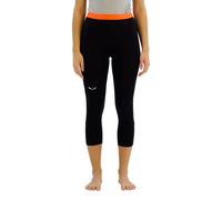 Salewa Pantalon De Base 3/4 Cristallo Warm Alpine Merino Responsive