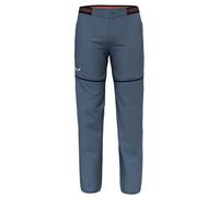 Pantalon convertible Salewa Pedroc 2 Durastretch bleu foncé - S