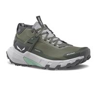 Chaussures Salewa Pedroc 2 Mid Powertex vert tige blanche femme - 38.5