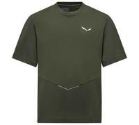 Salewa - Pedroc Dry Hyb T-Shirt - T-shirt technique - 46 - dark olive