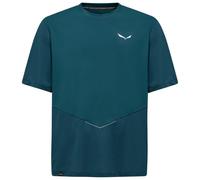 Salewa – T-shirt technique Pedroc Dry Hyb – Pond Blue – Taille L Homme