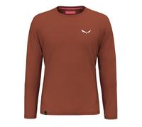 Salewa Pedroc Dry T-Shirt M L/S, Bombay Brown, M