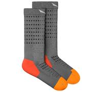Salewa Chaussettes Pedroc Merino Crew gris/rouge/orange Taille 42-44