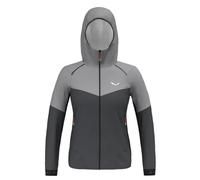 Veste à capuche Salewa Pedroc Light Powertex 2.5 gris clair noir femme - XL