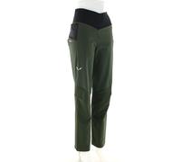 Salewa Pedroc Stormwall Wind Femmes Pantalon Outdoor 42 Vert foncé olive