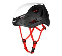 Salewa Casque Piuma 3.0 – Blanc/Noir/Rouge – Taille S-M
