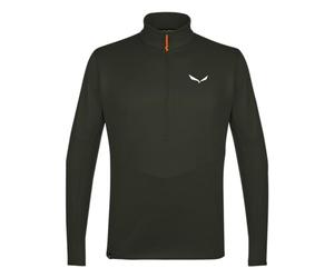Salewa Polaire à demi-fermeture éclair Puez Polarlite pour hommes, Green, S