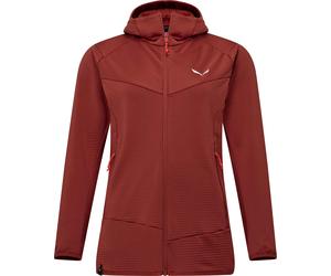 Salewa - Polaire stretch de randonnée - Puez Altavia Pl Hd Jkt W Etruscan Red pour Femme - Taille XS - Rouge Rouge XS
