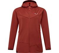 Salewa Puez Altavia PL Hoodie Femmes Pulls 38 Rouge foncé