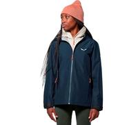 Salewa Veste à capuche Puez Aqua 4 Powertex 2.5L bleu foncé femme 42