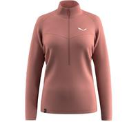 Salewa Puez Cammino Polarlite Half Zip Fleece Rose XL Femme