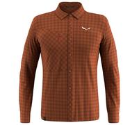 Salewa - Puez Dry L/S Shirt - Chemise - 52 - bombay brown