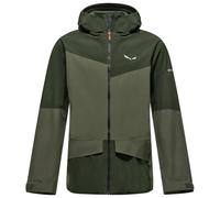 Salewa Puez Gorotex 2l Epe Gore-tex® Full Zip Fleece Vert 2XL Homme