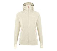 Salewa Puez Hybrid Pl W Fz HDY Veste Polaire pour Femme, Oatmeal Melange, XS
