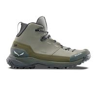 Salewa - Puez Leather Mid PTX - Chaussures de randonnée - EU 46,5 - shadow / dark olive