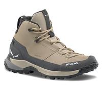 Salewa Bottes Puez Leather Mid Powertex marron clair gris Femme 37