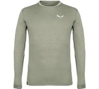 Salewa Puez Melange Dry Long Sleeve Tee Men, Shadow Melange, XXXL