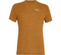 Salewa Puez Melange Dry Short Sleeve Shirt Homme Marron - Hauts légers manches courtes outdoor hommes S