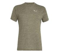 Salewa - Puez Melange Dry S/S Tee - T-shirt - 58 - dark olive melange