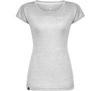Salewa Puez Melange Dry T-Shirt Womens Mélange blanc 10 (S) Female