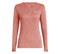 Salewa Puez Melange Dry Tee W, Desert Pink Melange, S