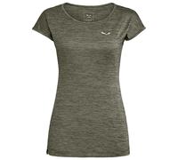 Salewa - Puez Melange Dry W Faded Green Melange - 38 - Tee-shirt de rando