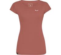 SALEWA Puez Melange Dry W S/s - Femme - Rose - taille 42- modèle 2025