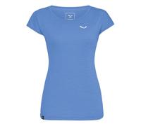Salewa Puez Melange Dryton Short Sleeve T-shirt Bleu L Femme
