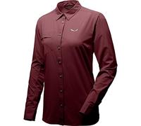 Salewa Puez Minicheck Dry W L/S SRT Chemise Femme