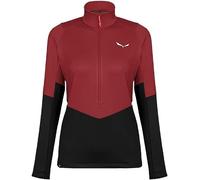 Salewa Puez Polarlite Half Zip Fleece Women, syrah/0910, L