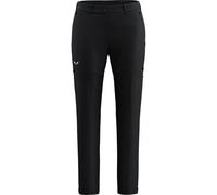 Salewa Pantalon Puez Talvena DST 2/1 Durastretch convertible Femme Noir 46/40