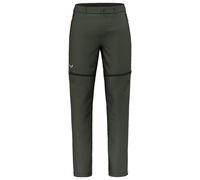 Salewa Pantalon convertible Puez Talvena Durastretch 2/1 gris foncé M
