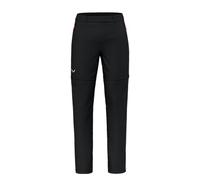 Salewa Pantalon convertible Puez Talvena Durastretch 2/1 Noir Taille M