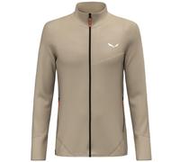Salewa Puez Waffle Hybrid Polarlite Full Zip Fleece Beige L Homme