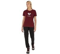 SALEWA Pure Heart Dry T-Shirt Women, Syrah, S
