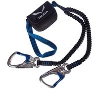 Salewa Set Via Ferrata Premium Attac, Mixte Adulte, Bleu/Noir, Taille unique