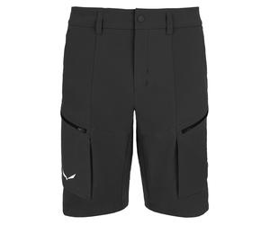 Salewa - Short technique softshell - Puez Dst M Cargo Shorts Black Out pour Homme en Nylon - Taille L - Noir Noir L