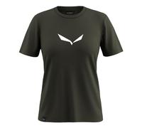 Salewa - Women's Solid Dri-Release S/S Tee - T-shirt - 42 - dark olive