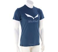 Salewa - Solidlogo Dry T-Shirt - T-shirt technique - 50 - L - dark denim
