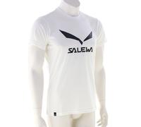 Salewa Solidlogo Dri-Release Hommes T-shirt XL Blanc