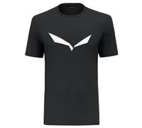 Salewa Solidlogo Dri-Release Hommes T-shirt S Noir