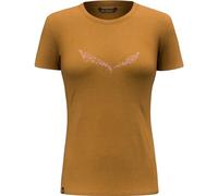 SALEWA Solidlogo Dri-Release® T-Shirt Women, Golden Brown, L