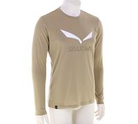 Salewa Solidlogo Dry Hommes T-shirt fonctionnel XL Beige