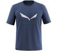 Salewa – T-shirt technique Solidlogo Dri-Release® – L – denim foncé