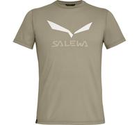 Salewa T-shirt manches courtes Solidlogo Dri-release® Vert S Homme