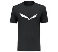 Salewa - Solidlogo Dry T-Shirt - T-shirt technique - 52 - XL - black out